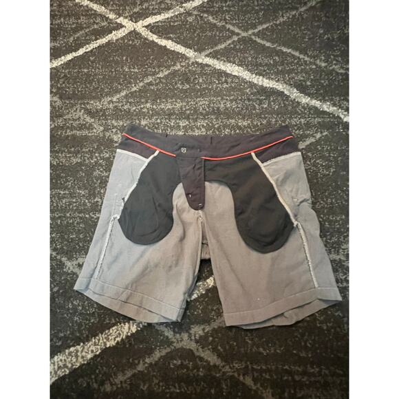Lululemon Men’s The Union Short Gray Black 38W 8.5” Inseam Size 38 Excellent - Picture 9 of 10
